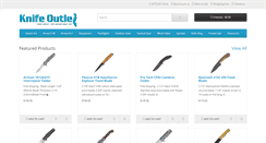 Desktop Screenshot of knifeoutlet.com