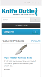 Mobile Screenshot of knifeoutlet.com